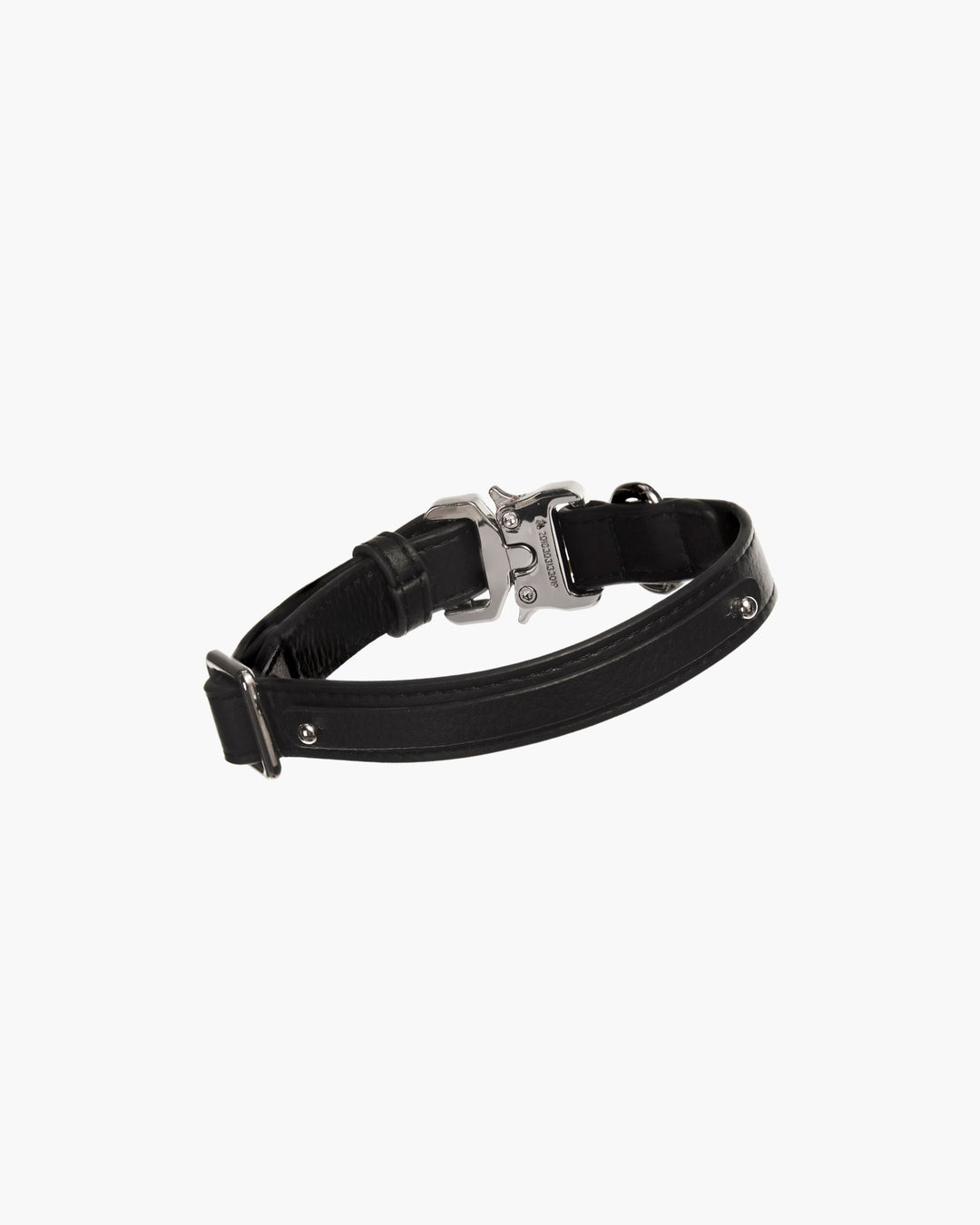 STRAY-ED Signature Dog Collar without letters- Black